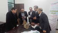 بازدید هیات دانشگاهی قرقیزستانی از مرکز رشد فناوری سلامت دانشگاه